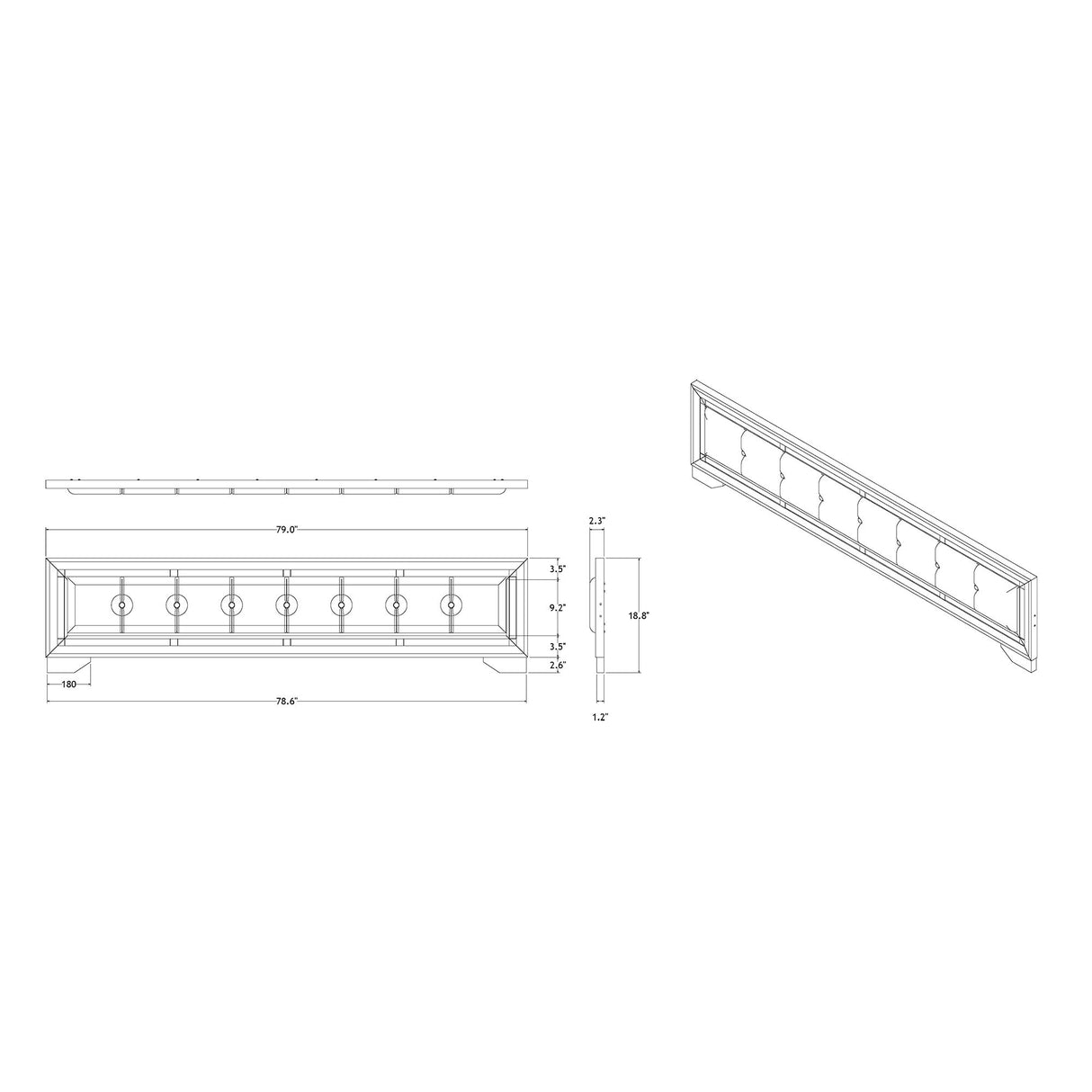 Chloe - Elegant Design Bed