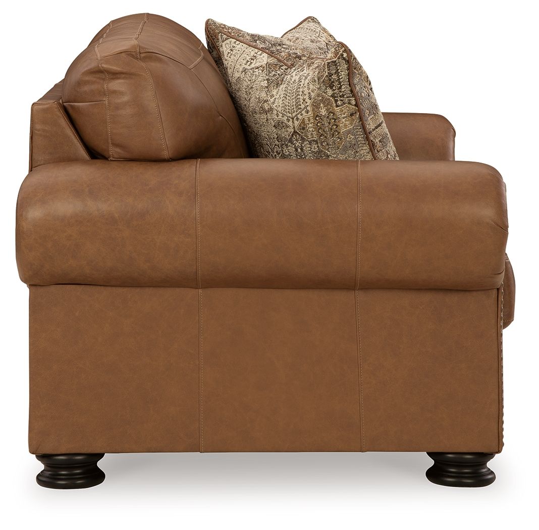 Carianna - Caramel - Loveseat by Signature Design by Ashley® | Bel Furniture