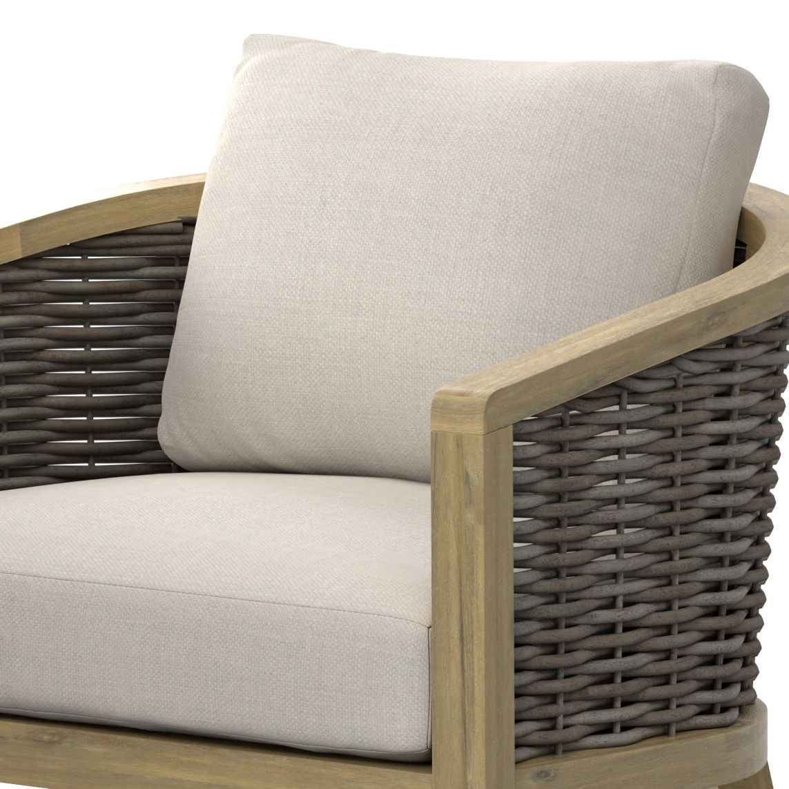 Parkside - Outdoor Conversation Chair (Set of 2) - Natural