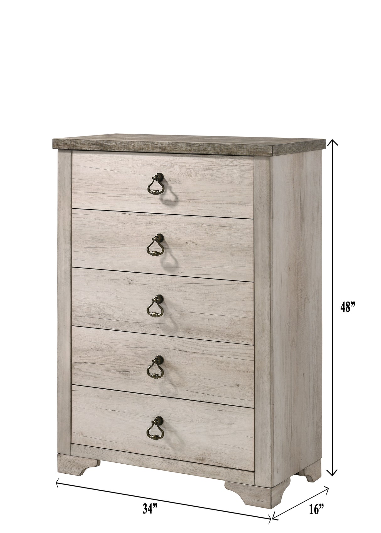 Patterson - Chest - Beige by Crown Mark | Bel Furniture