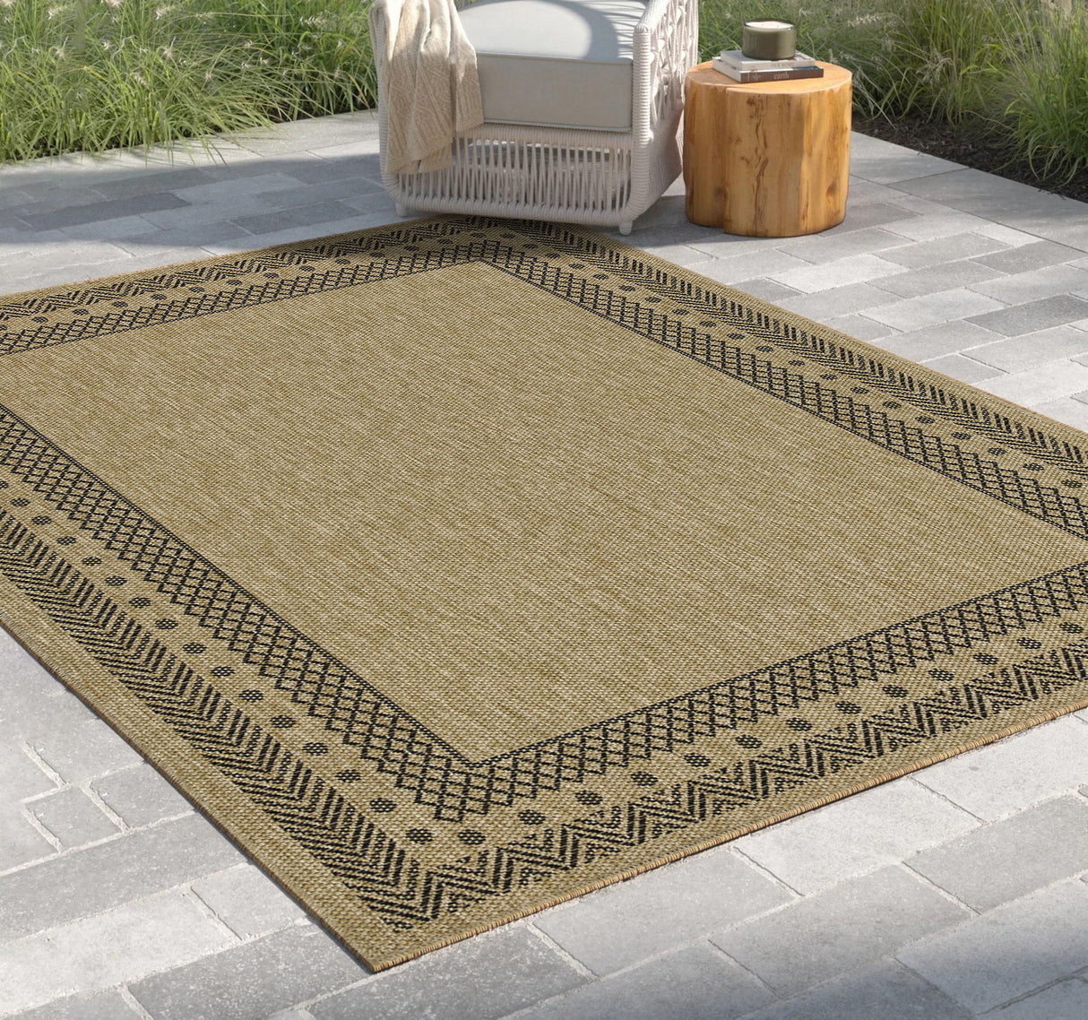 Earth - Indoor / Outdoor Area Rug, Polypropylene by Icona Home Decor | Bel Furniture