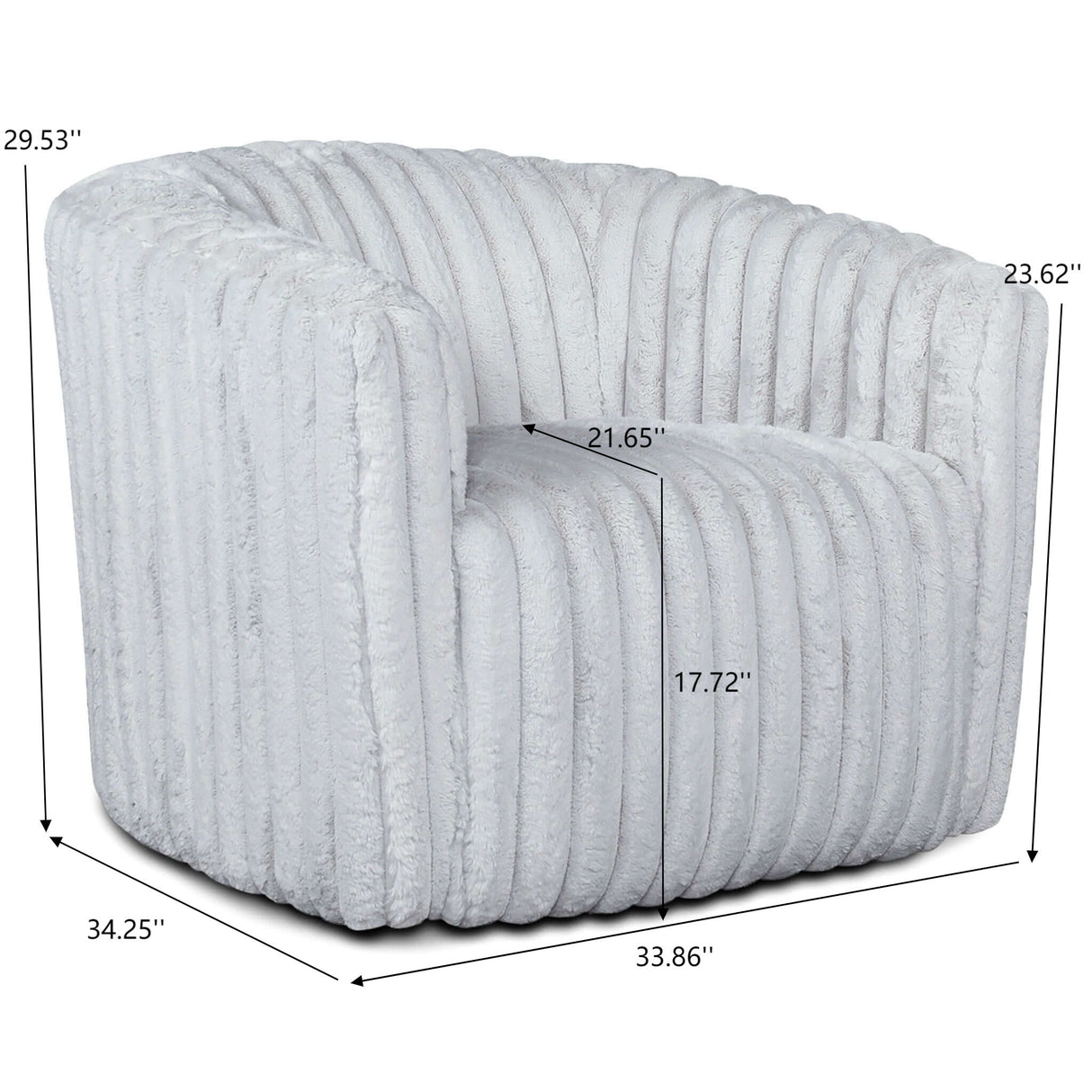 Mira - Modern Comfort Swivel Chair