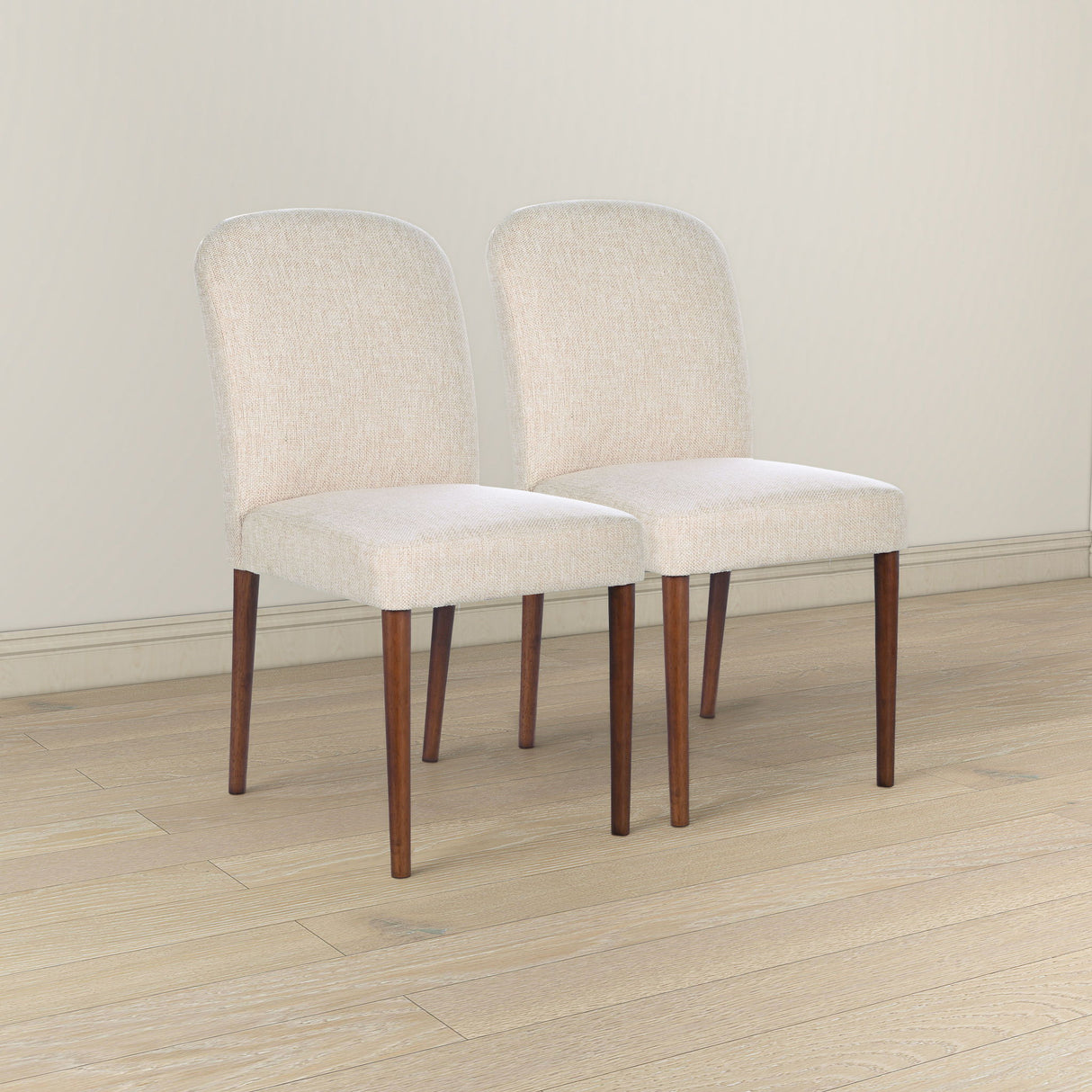 Capri - Dining Chair (Set of 2) - Beige by Ashcroft Furniture | Bel Furniture