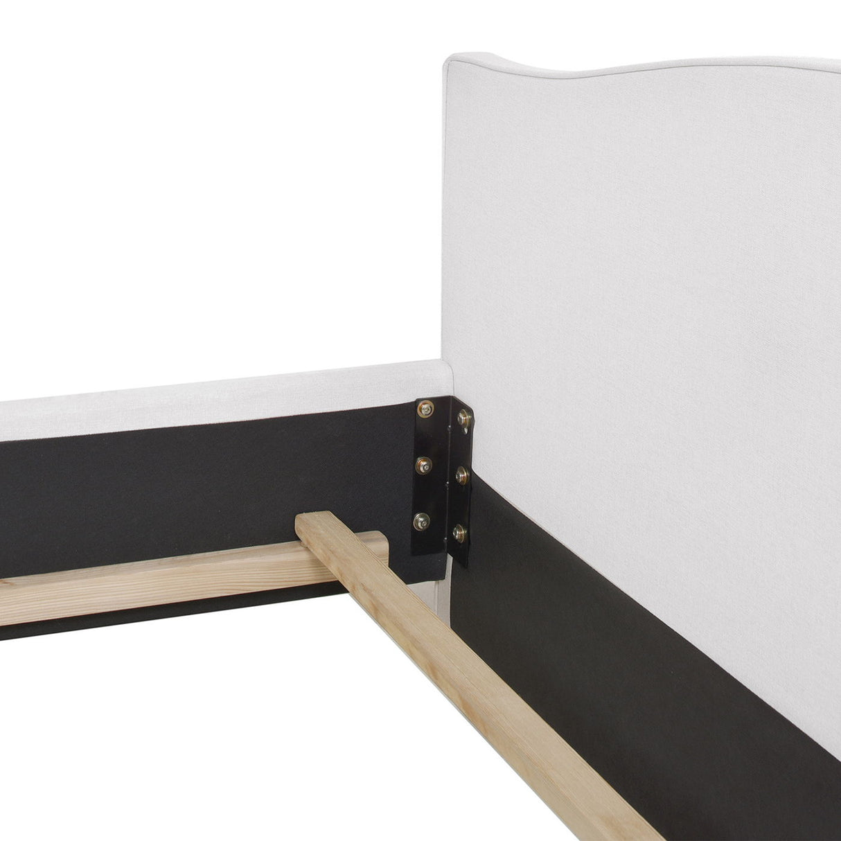 Marcella - Upholstered Shelter Headboard Bed Set by Jennifer Taylor Home | Bel Furniture