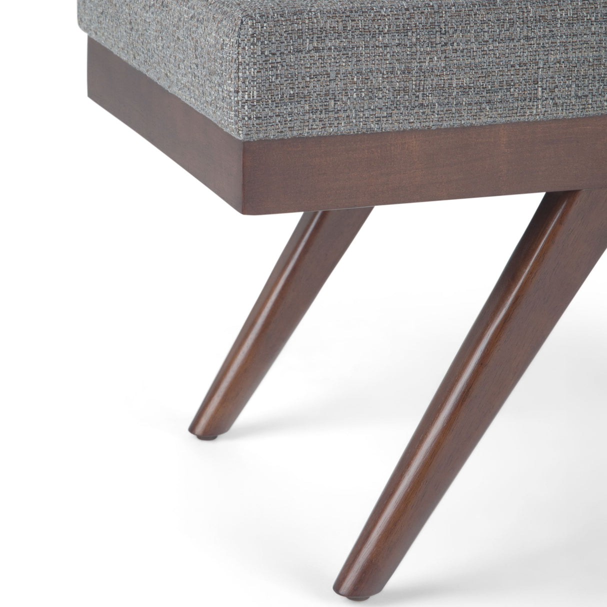 Chanelle - Mid-Century Ottoman Bench by Simpli-Home | Bel Furniture
