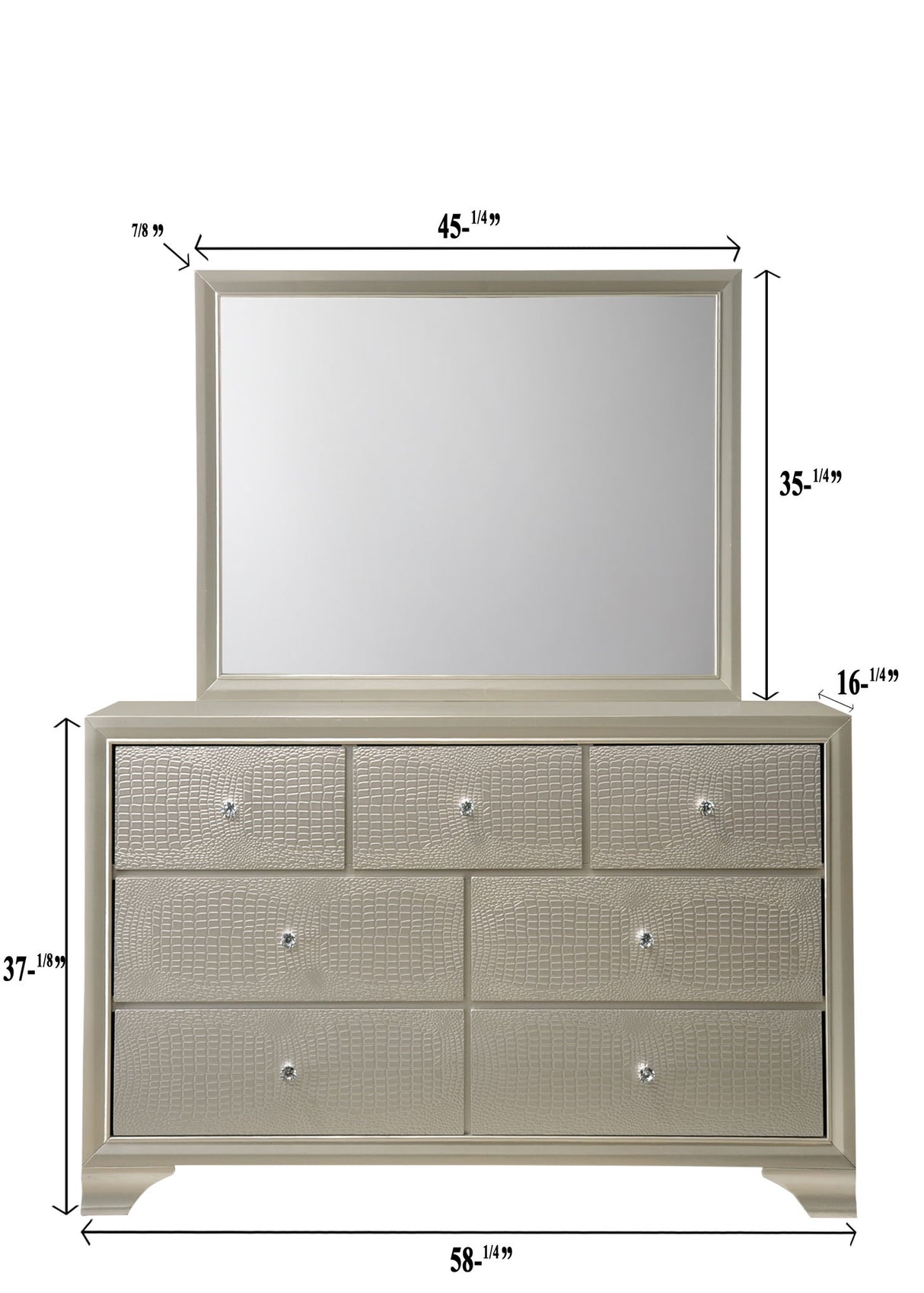 Lyssa - Bedroom Set by Crown Mark | Bel Furniture