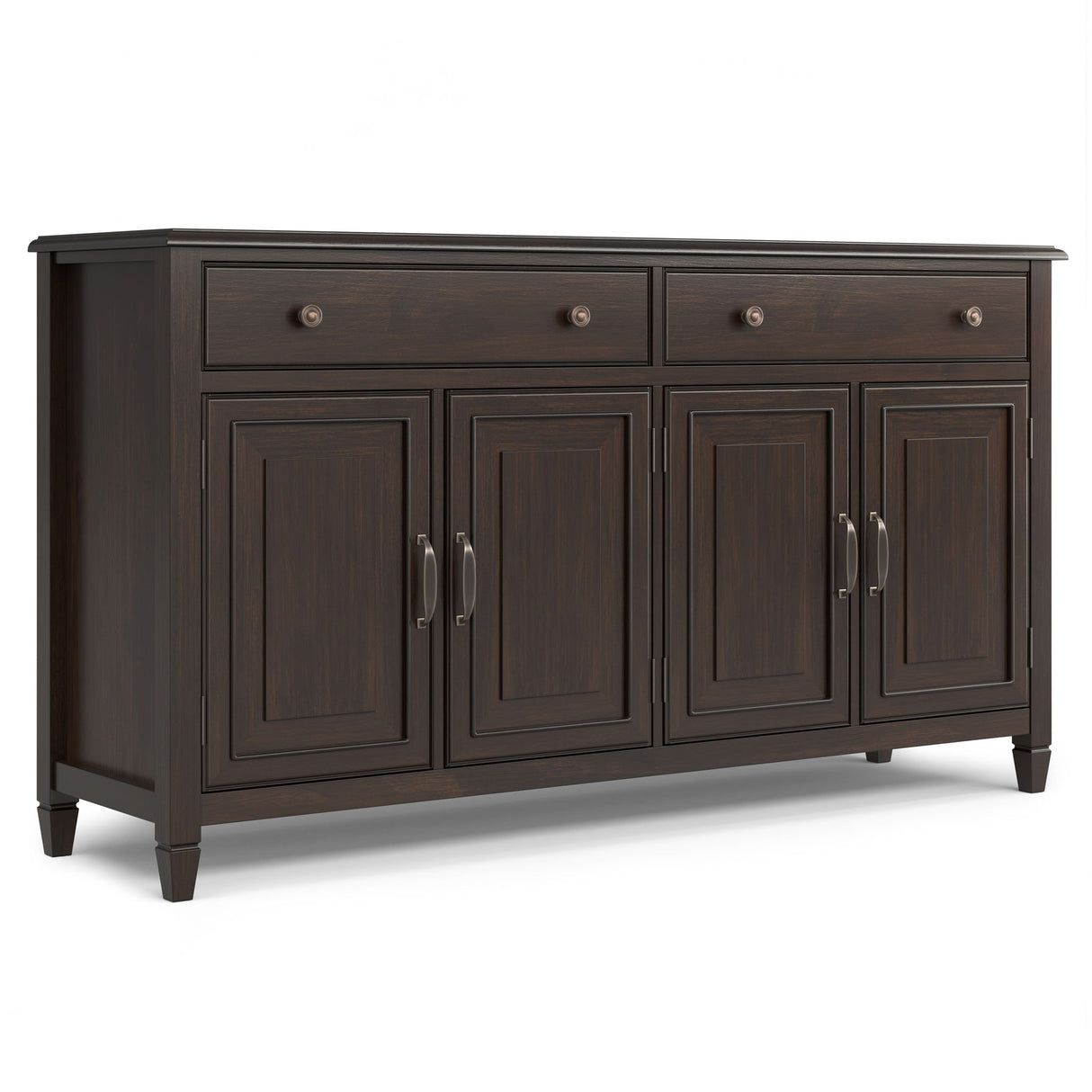 Connaught - Large Sideboard Buffet Storage Cabinet - Brown