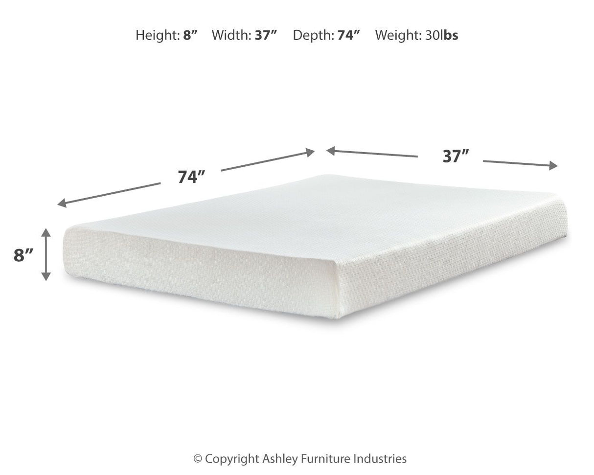 Chime - Medium Memory Foam Mattress by Sierra Sleep® by Ashley | Bel Furniture