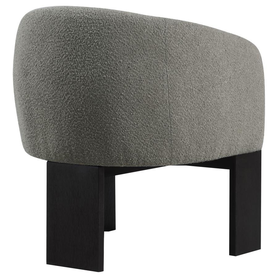 Valdez - Boucle Upholstered Barrel Back Accent Chair by CoasterEveryday | Bel Furniture