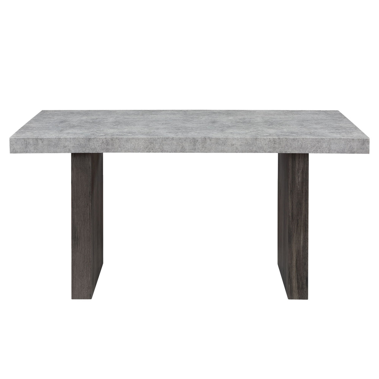 Susan - Dining Table Set With Base - Gray