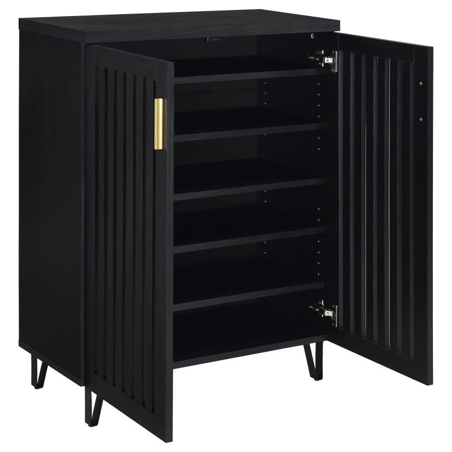 Brixton - 2-Door Entryway Shoe Storage Cabinets by Coaster Fine Furniture | Bel Furniture
