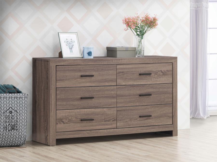 Brantford - 6-Drawer Dresser by CoasterEveryday | Bel Furniture