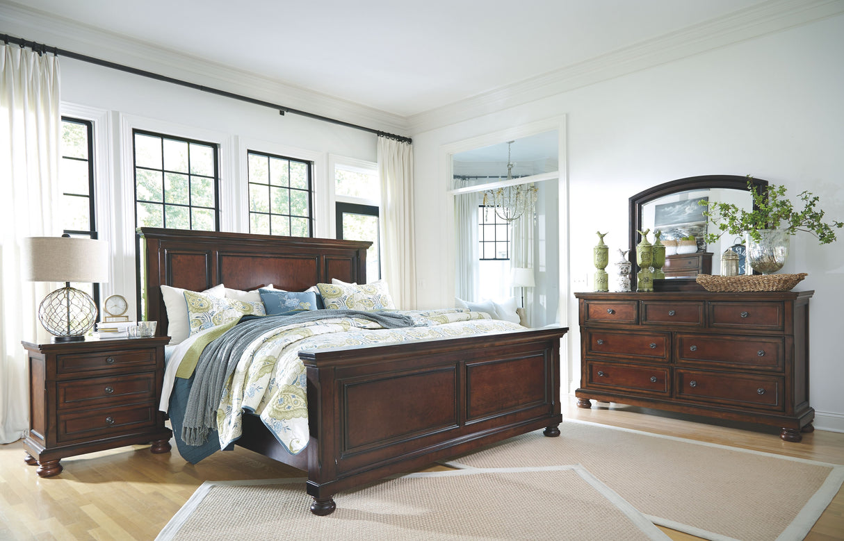 Porter - Bedroom Set Dark Brown by Millennium® by Ashley | Bel Furniture