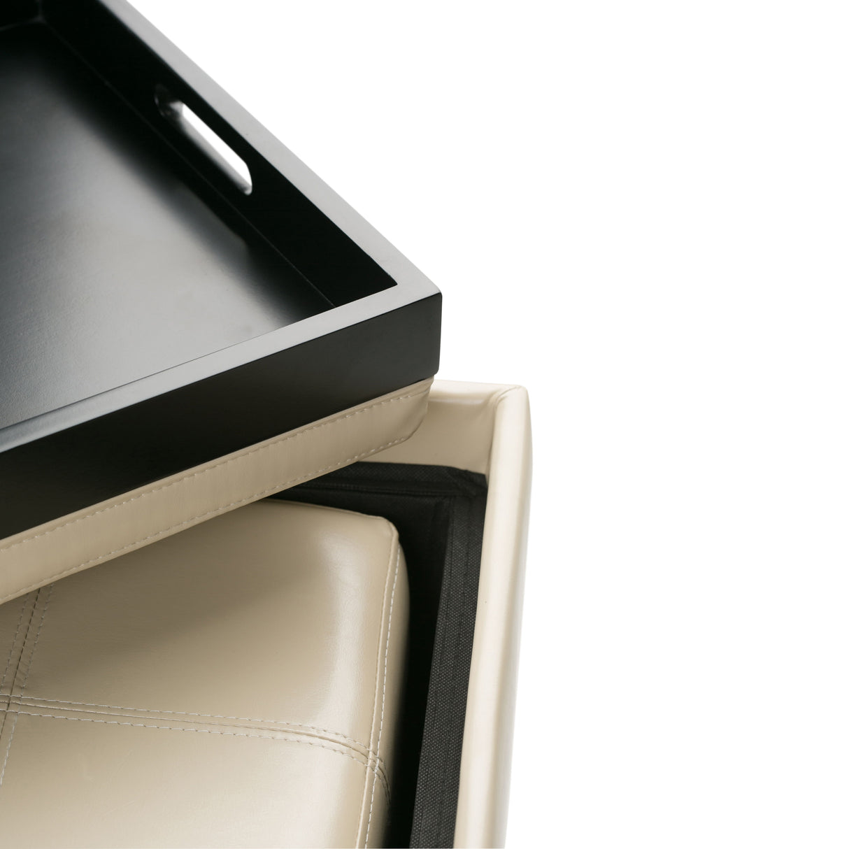 Avalon - 5 Piece Storage Ottoman, Contemporary by Simpli-Home | Bel Furniture