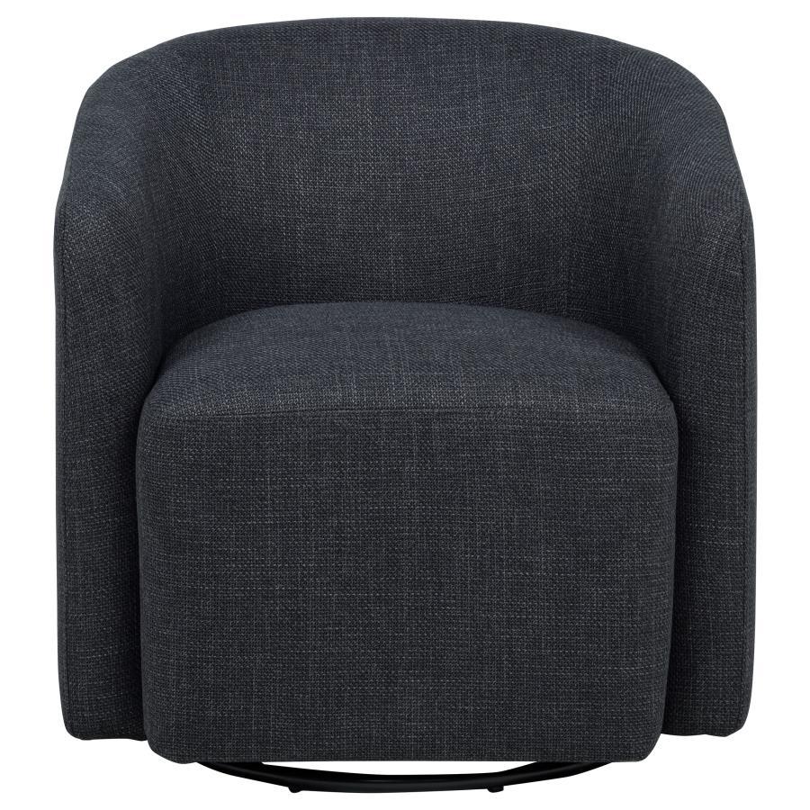 Mossbrook - Fabric Upholstered Swivel Accent Chair