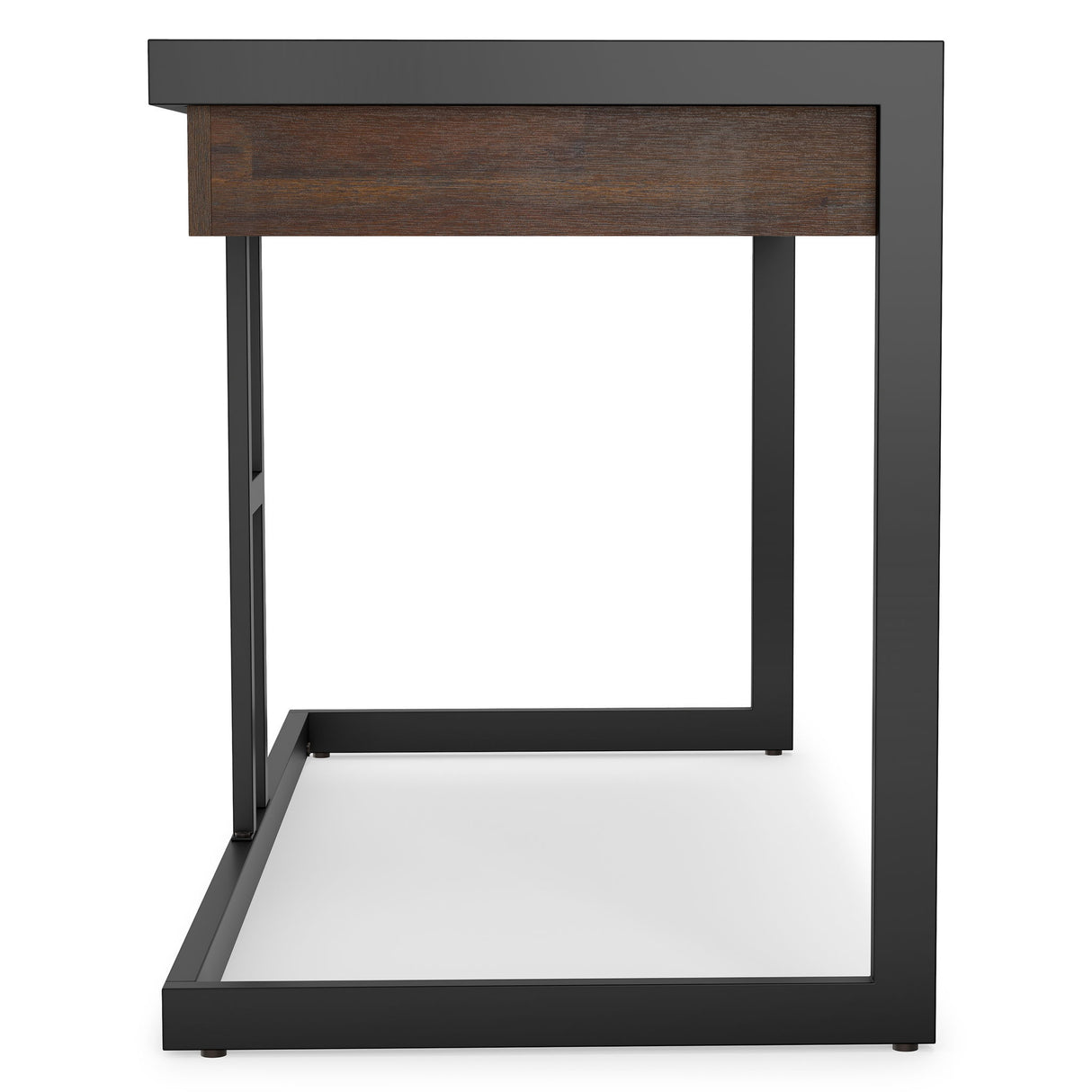 Erina - Desk - Distressed Charcoal Brown