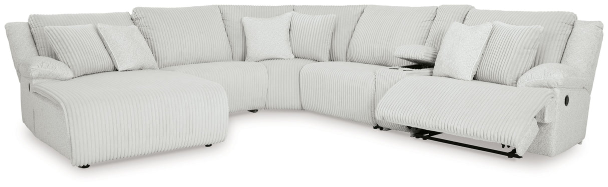 Top Tier - 6 Piece Reclining Sectional