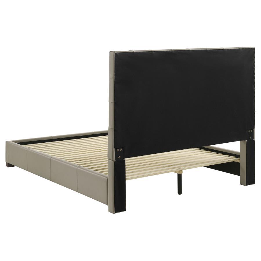 Medley - Genuine Leather Platform Bed