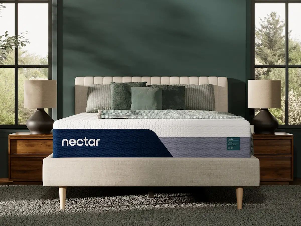 Nectar Premier Memory Foam 5.1 - Mattress White by Nectar | Bel Furniture