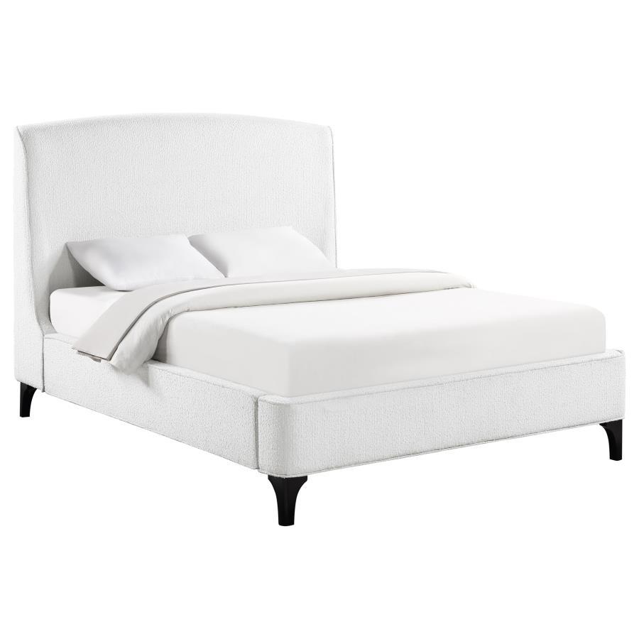 Mosby - Upholstered Wingback Bed by Coaster Fine Furniture | Bel Furniture