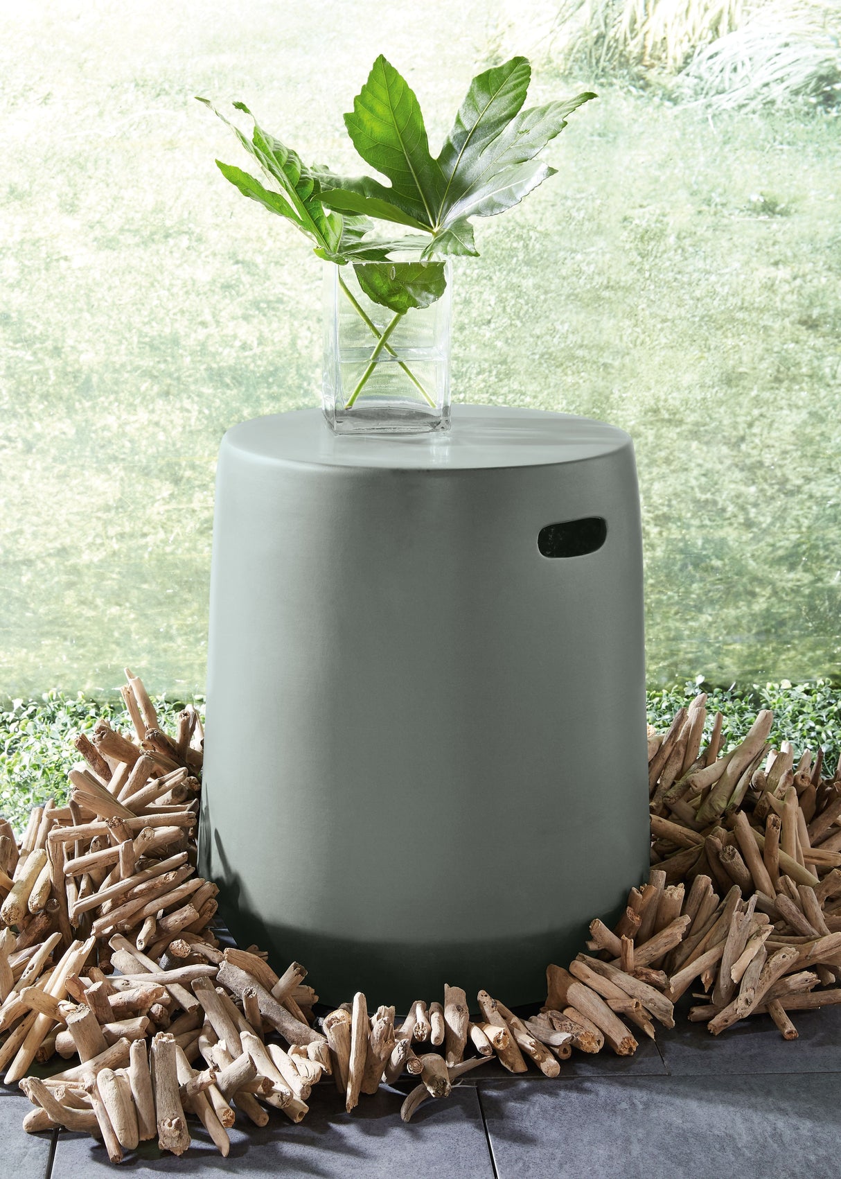 Kalmunds - Gray - Stool by Signature Design by Ashley® | Bel Furniture