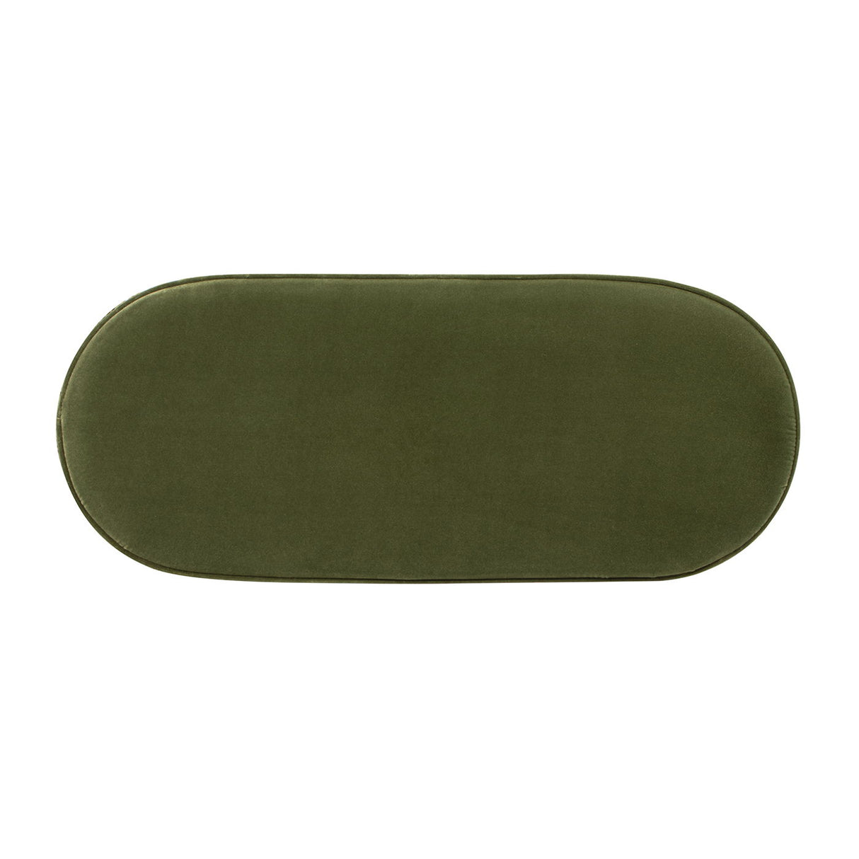 Serena - Contemporary Design Oval Storage Bench Ottoman