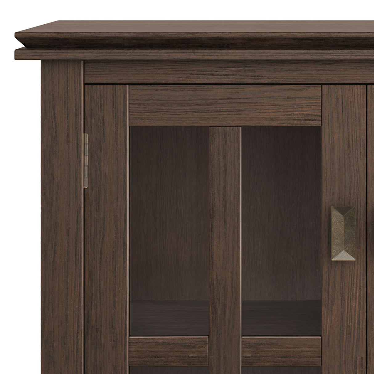 Artisan - Handcrafted Low Storage Cabinet by Simpli-Home | Bel Furniture