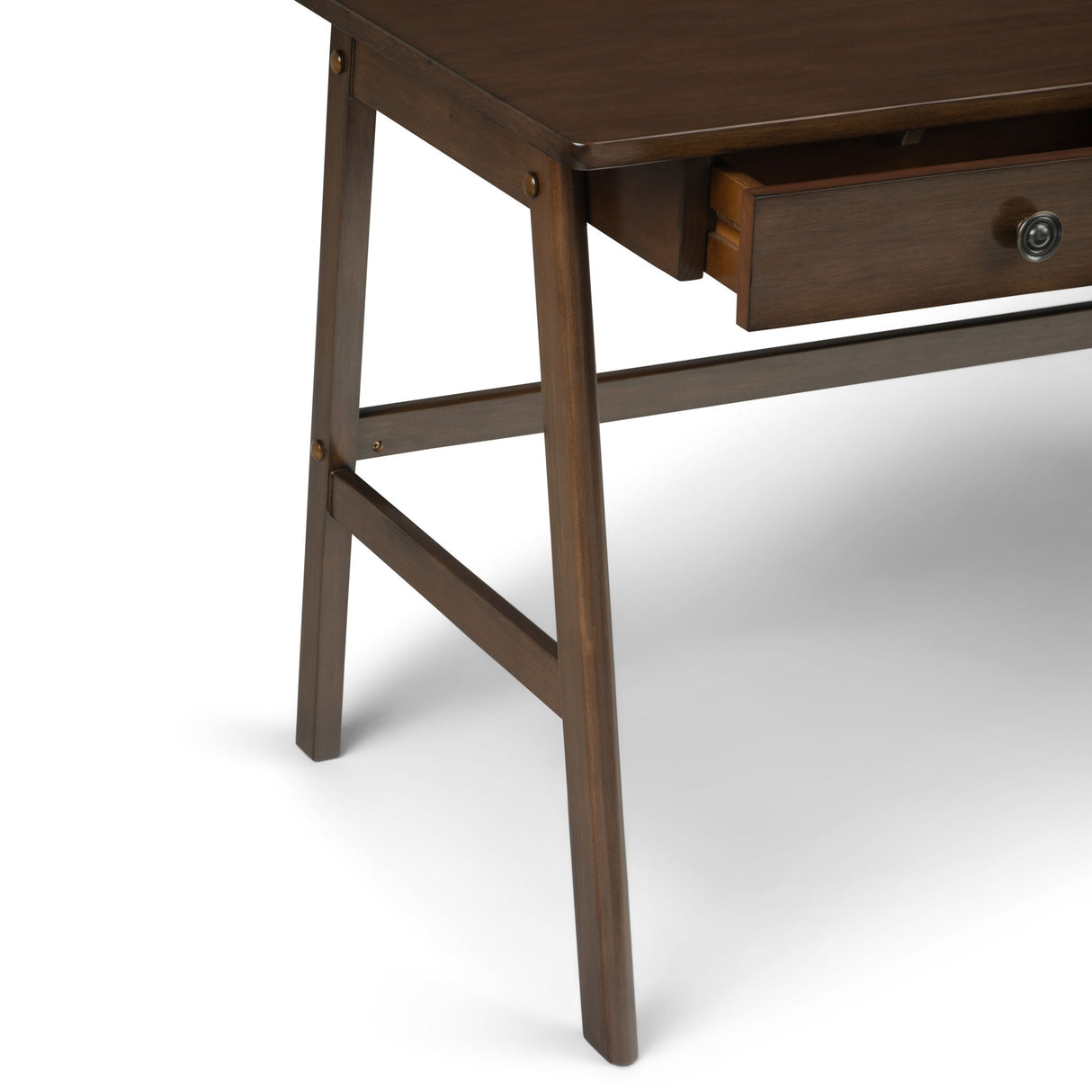 Rylie - Desk - Natural Aged Brown by Simpli-Home | Bel Furniture