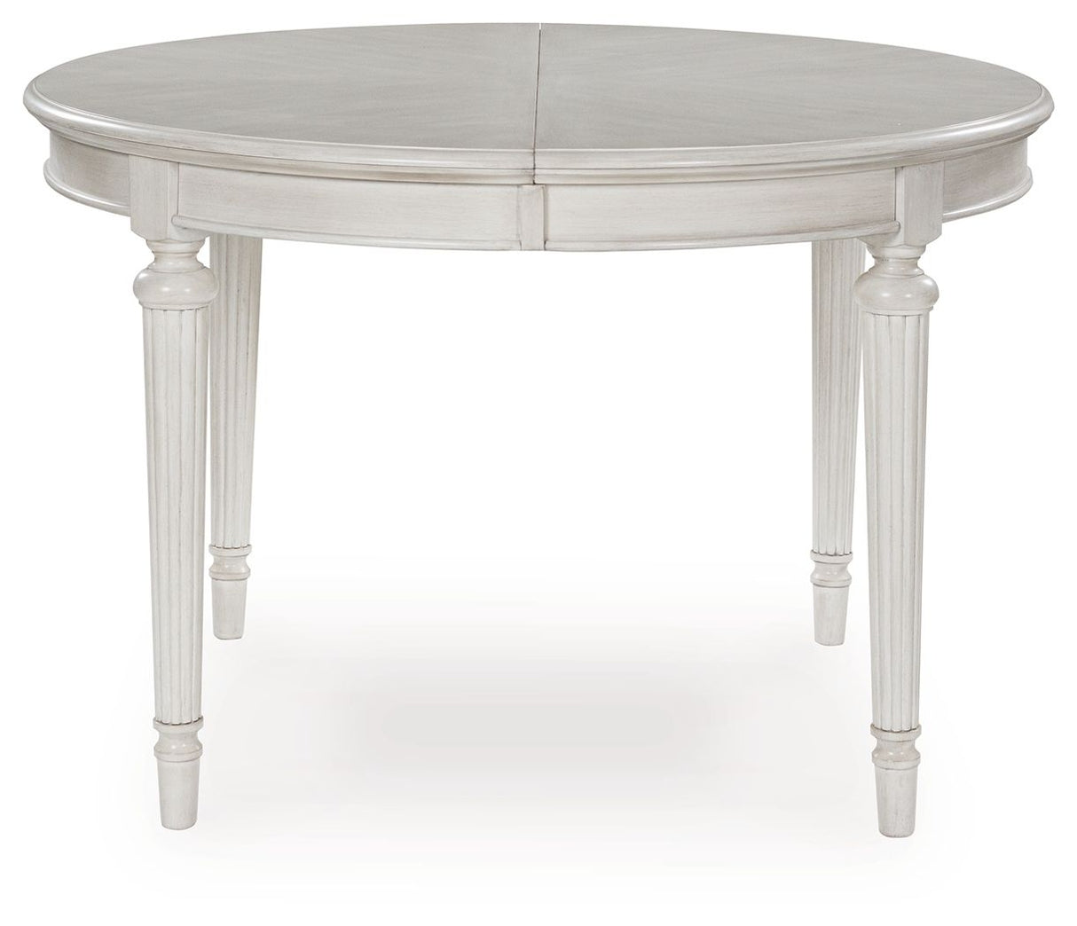 Montelaine - Antique White - Oval Dining Room Extension Table by Benchcraft® | Bel Furniture