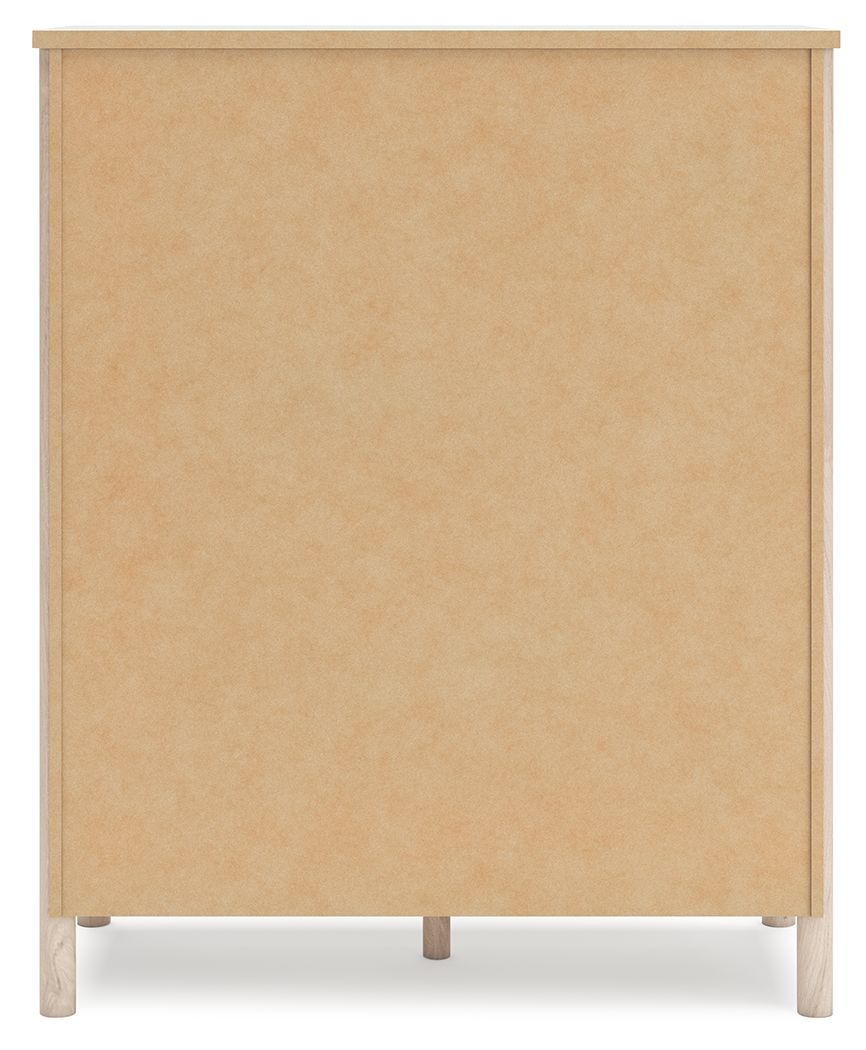 Cadmori - Five Drawer Wide Chest - Two-Tone