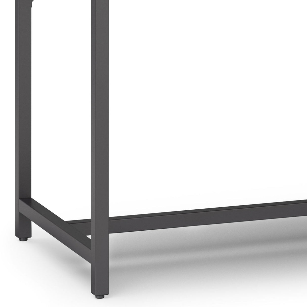 Banting - Mid Century Wide Desk, Handcrafted by Simpli-Home | Bel Furniture