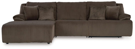Top Tier - 3 Piece Reclining Sectional