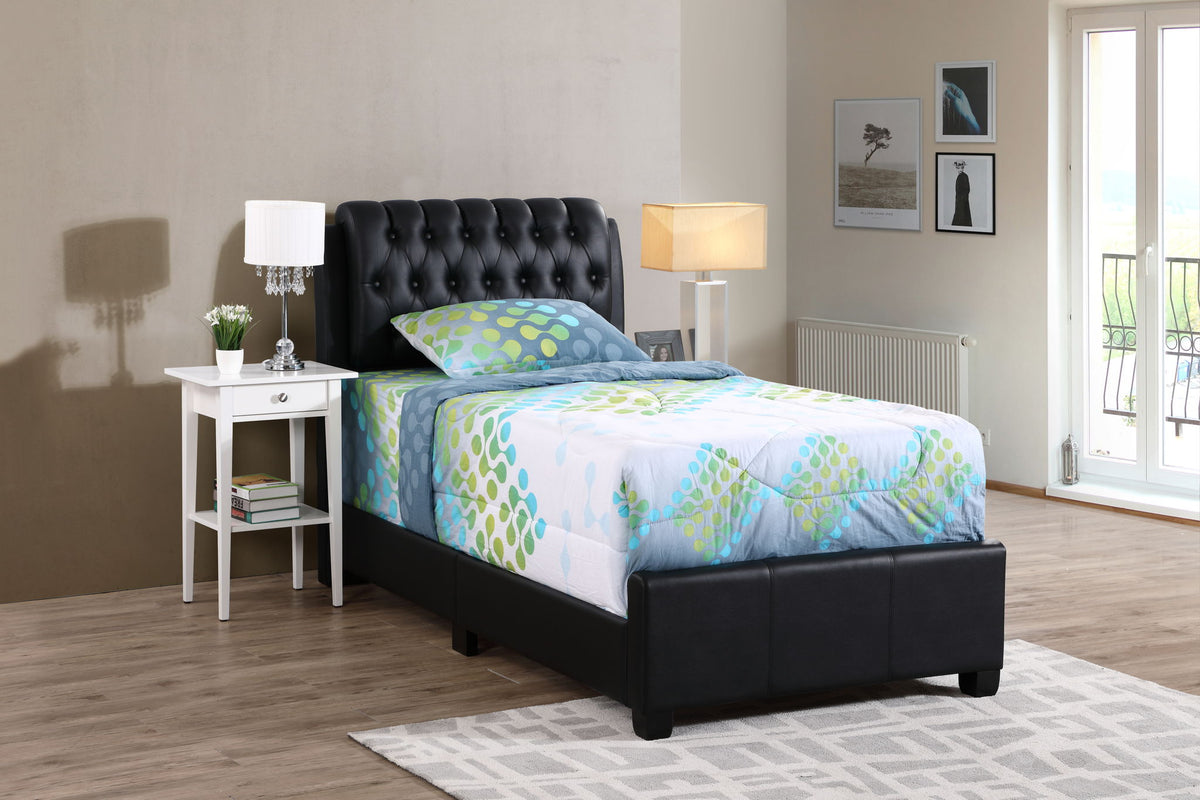 Tufted Upholstered Bed