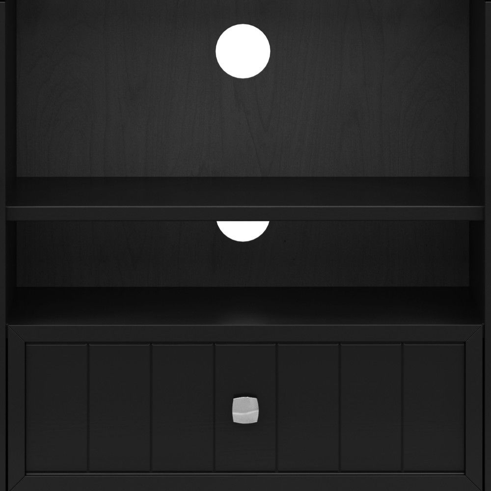 Bedford - Handcrafted Tall TV Media Stand by Simpli-Home | Bel Furniture