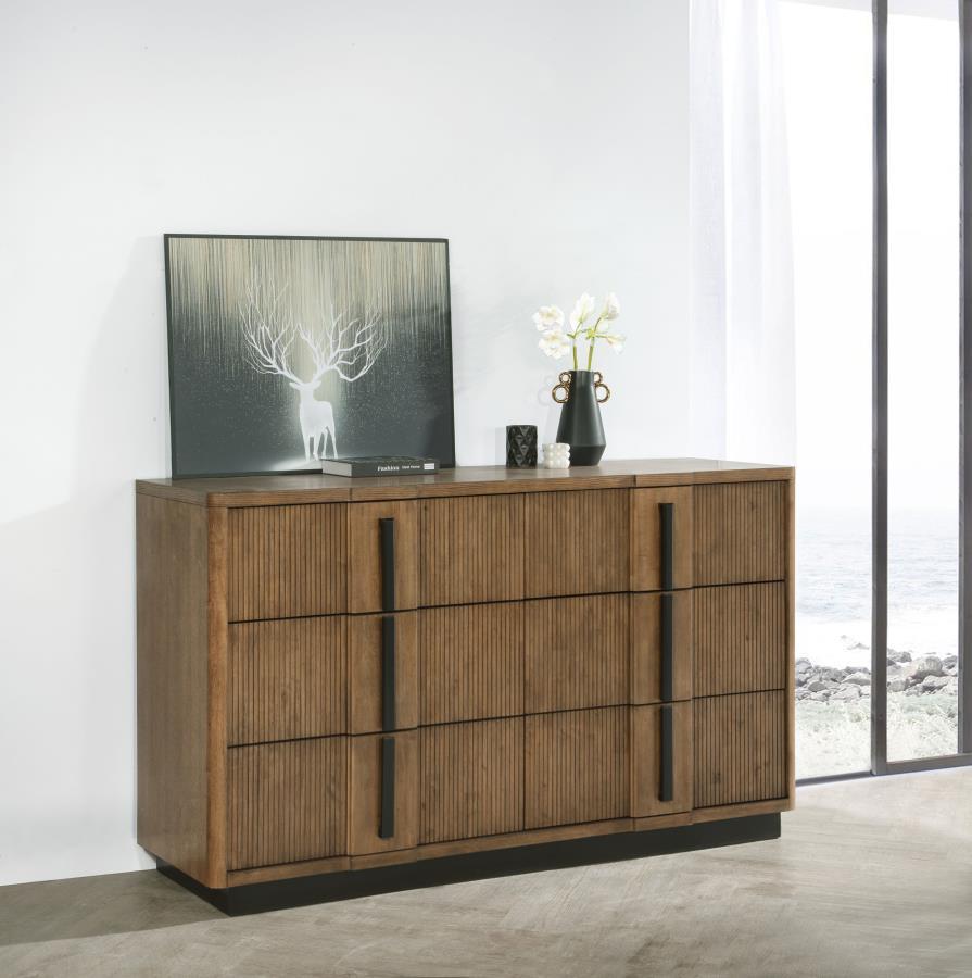 Terrace - 6-Drawer Dresser Cabinet - Ash Brown by Coaster Fine Furniture | Bel Furniture