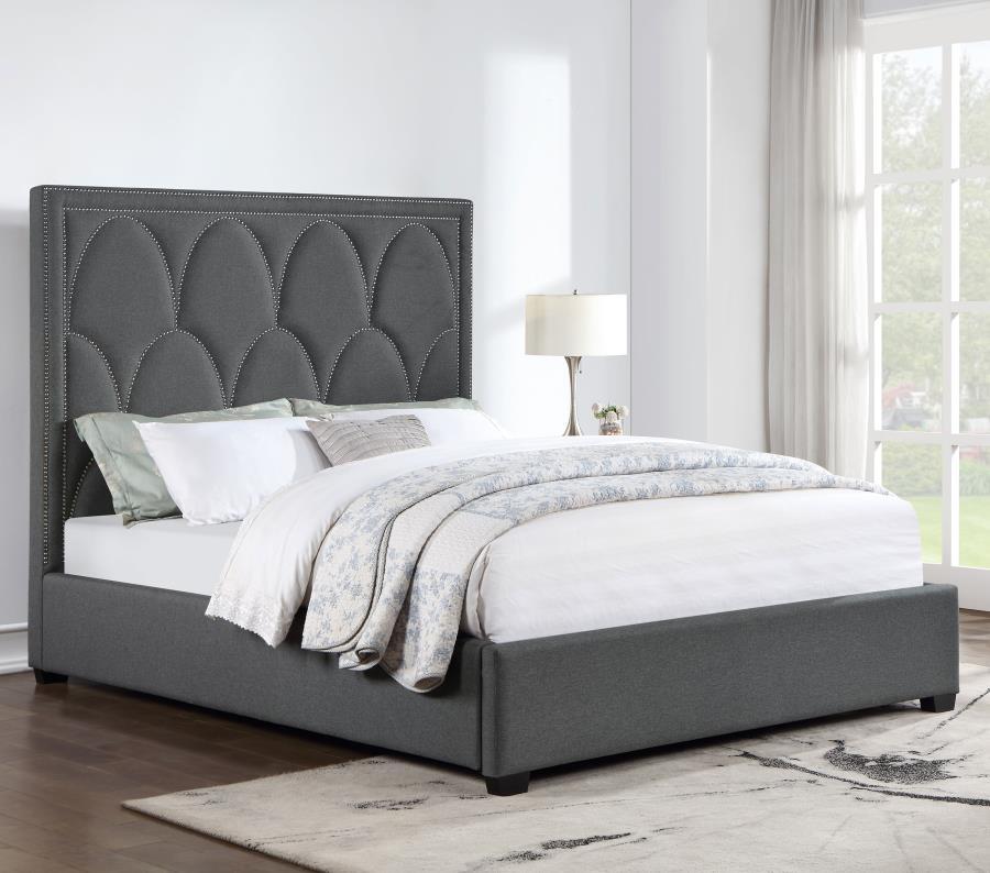 Bowfield - Upholstered Panel Bed by CoasterElevations | Bel Furniture