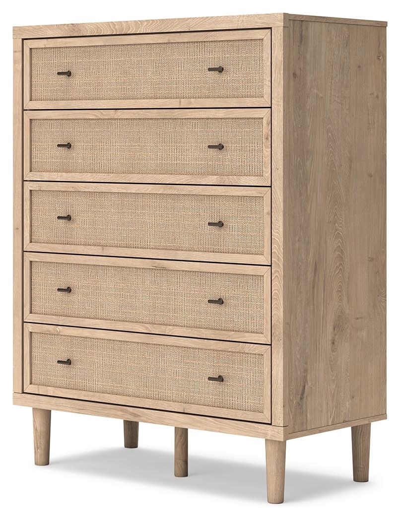 Cielden - Two-Tone - Five Drawer Wide Chest by Signature Design by Ashley® | Bel Furniture