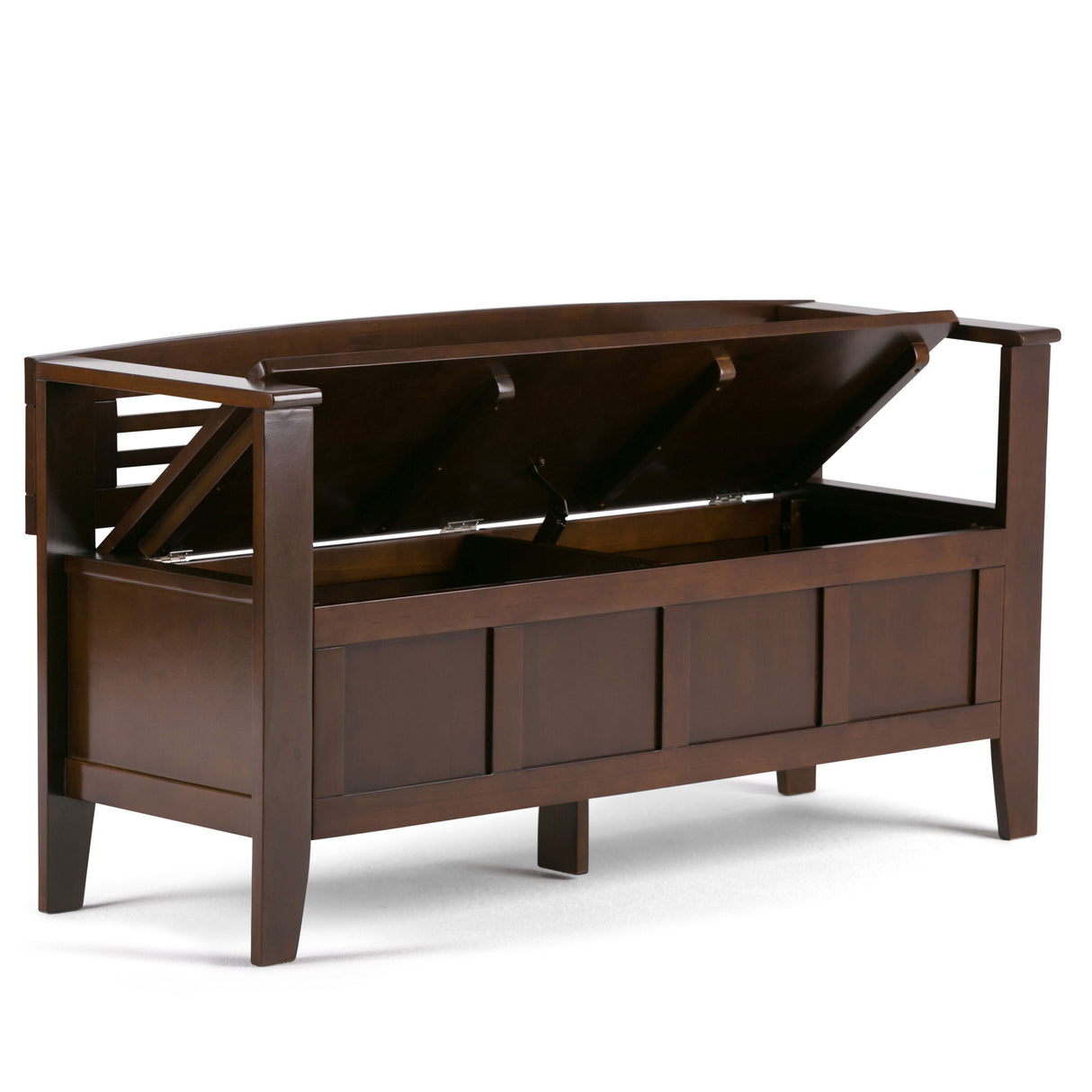 Adams - Entryway Storage Bench Handcrafted by Simpli-Home | Bel Furniture