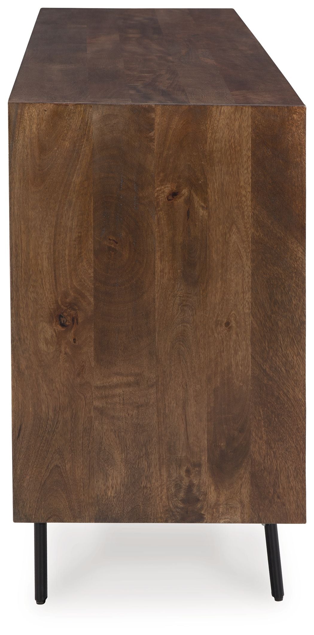 Dreggan - Brown / Gold Finish - Accent Cabinet by Signature Design by Ashley® | Bel Furniture