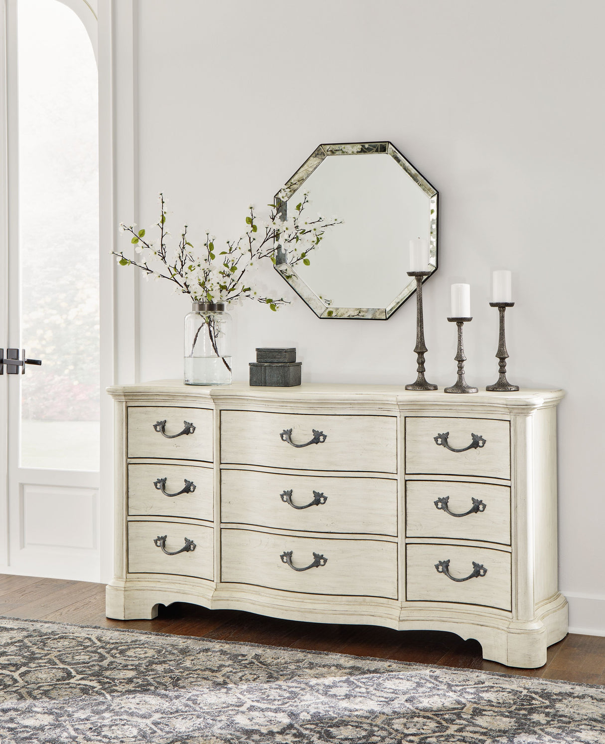 Arlendyne - Antique White - Dresser by Signature Design by Ashley® | Bel Furniture
