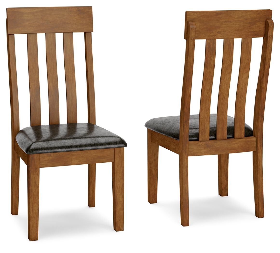 Ralene - Dining UPH Side Chair (Set of 2) - Medium Brown