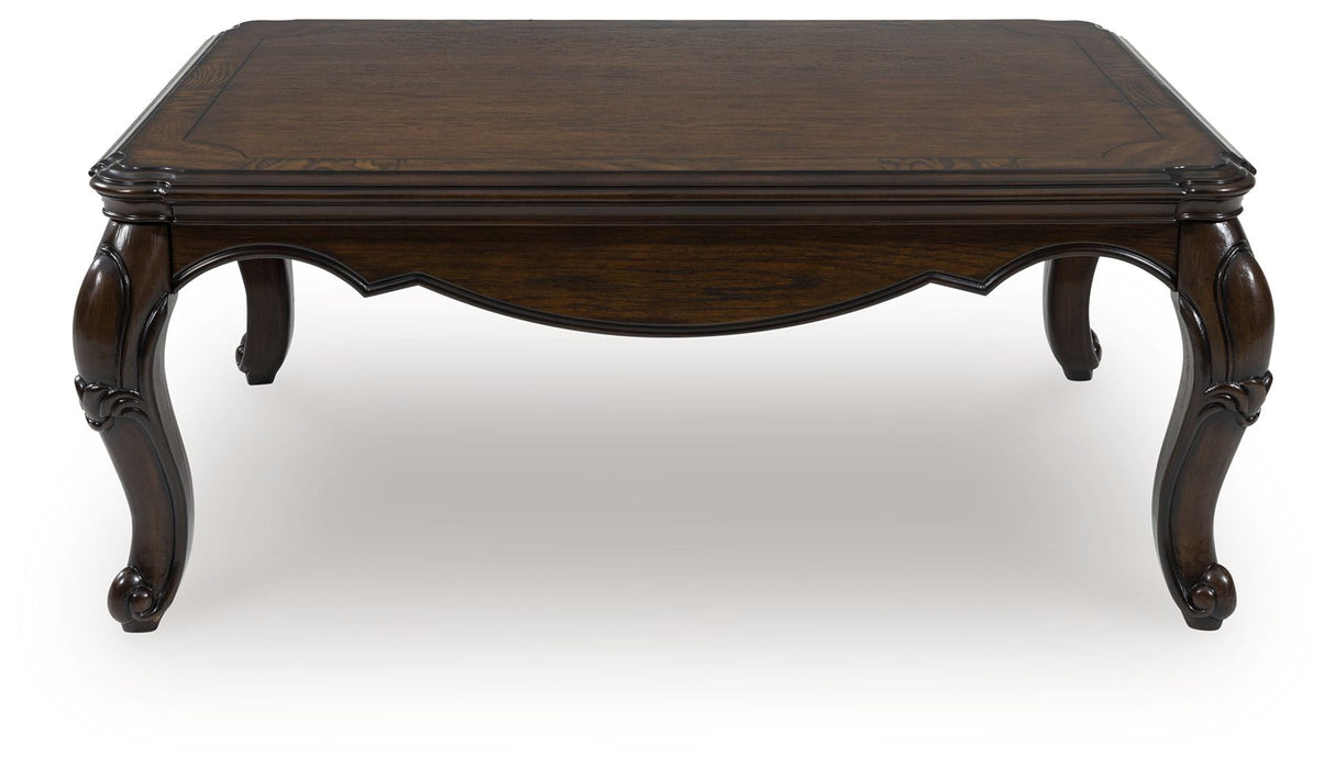Maylee - Table With Cabriole Legs by Signature Design by Ashley® | Bel Furniture