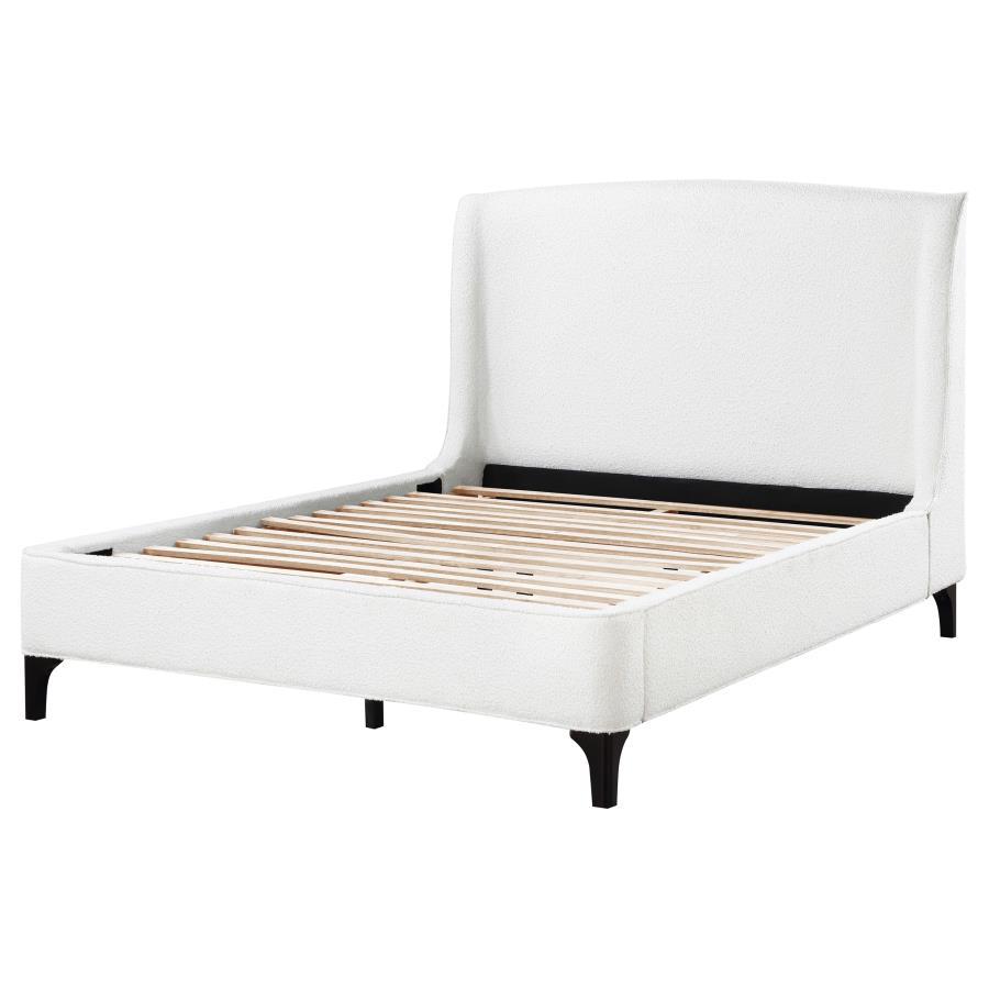 Mosby - Upholstered Wingback Bed by Coaster Fine Furniture | Bel Furniture