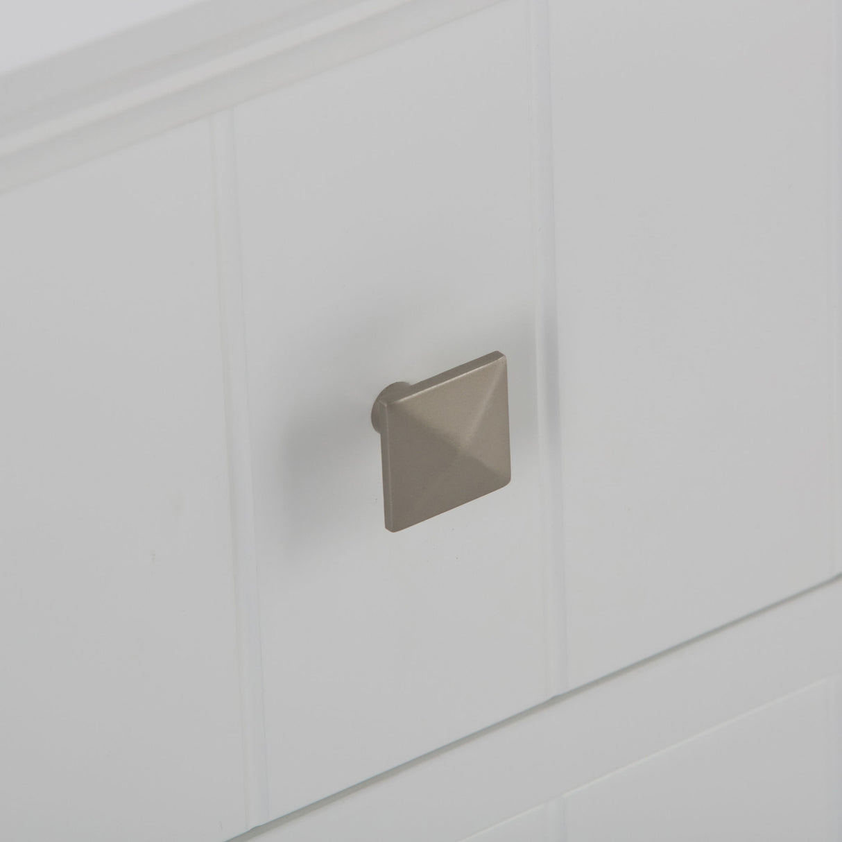 Acadian - Four Drawer Floor Storage Cabinet - Pure White by Simpli-Home | Bel Furniture