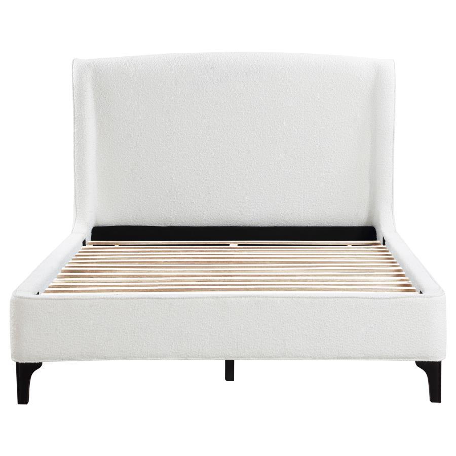 Mosby - Upholstered Wingback Bed by Coaster Fine Furniture | Bel Furniture