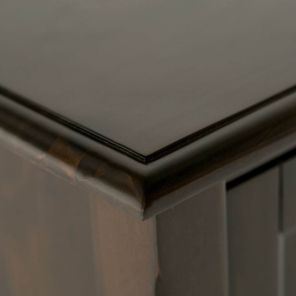 Burlington - Handcrafted Low Storage Cabinet by Simpli-Home | Bel Furniture