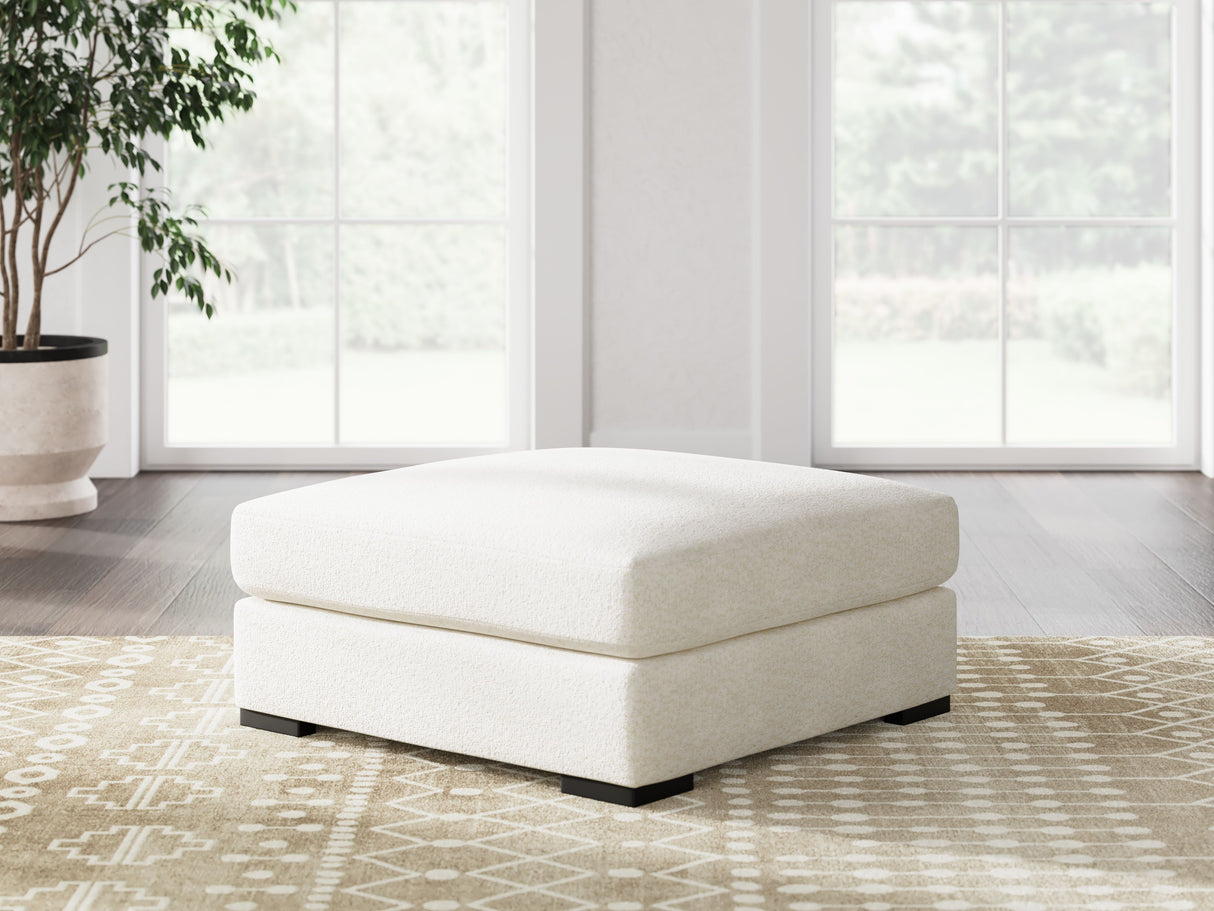 Donelson Creek - Vanilla - Oversized Accent Ottoman by Benchcraft® | Bel Furniture