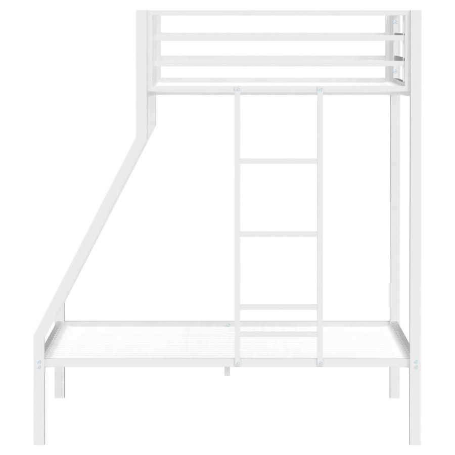 Alevera - Metal Bunk Bed With Ladder
