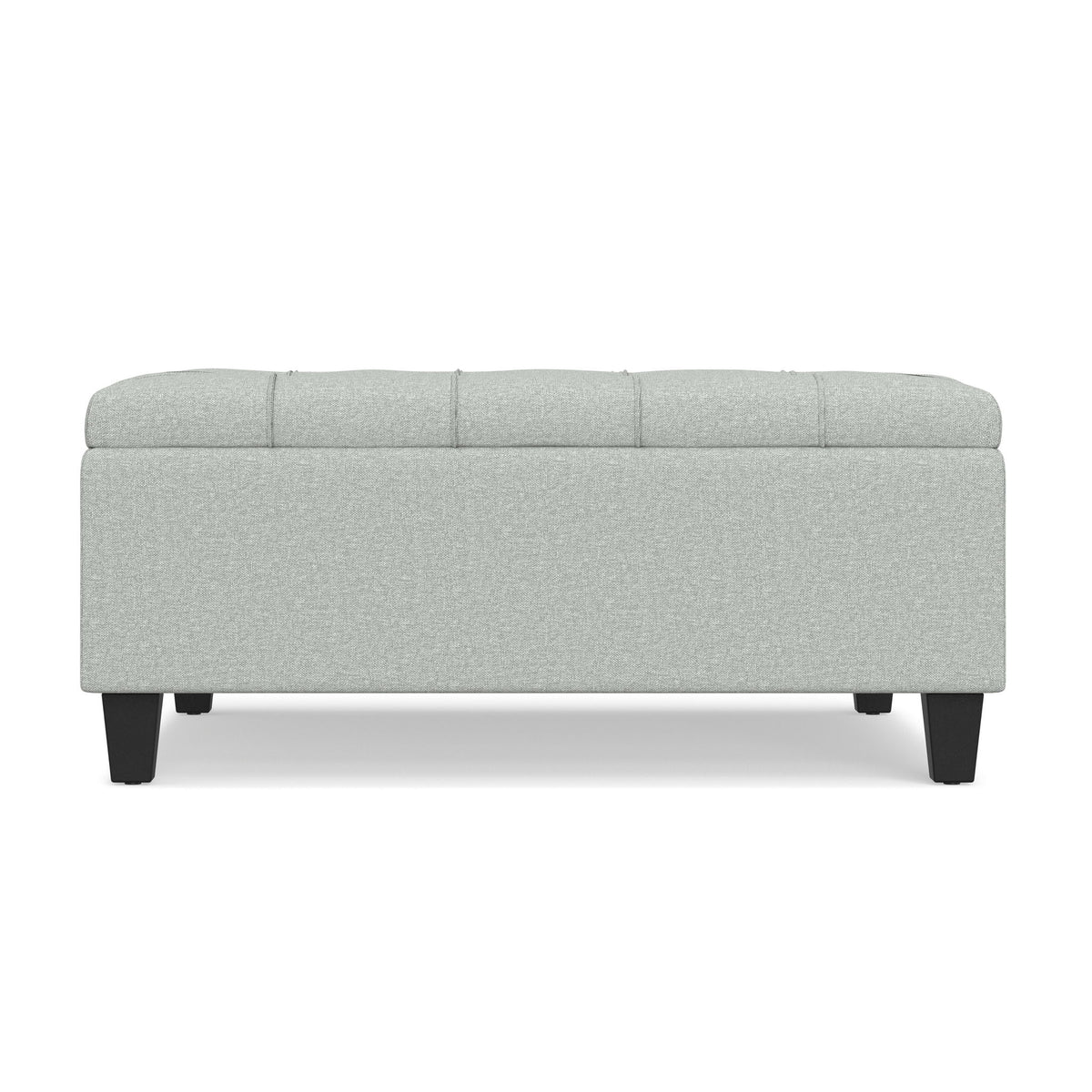 Harrison - Coffee Table Storage Ottoman Lift Top - Stone Gray