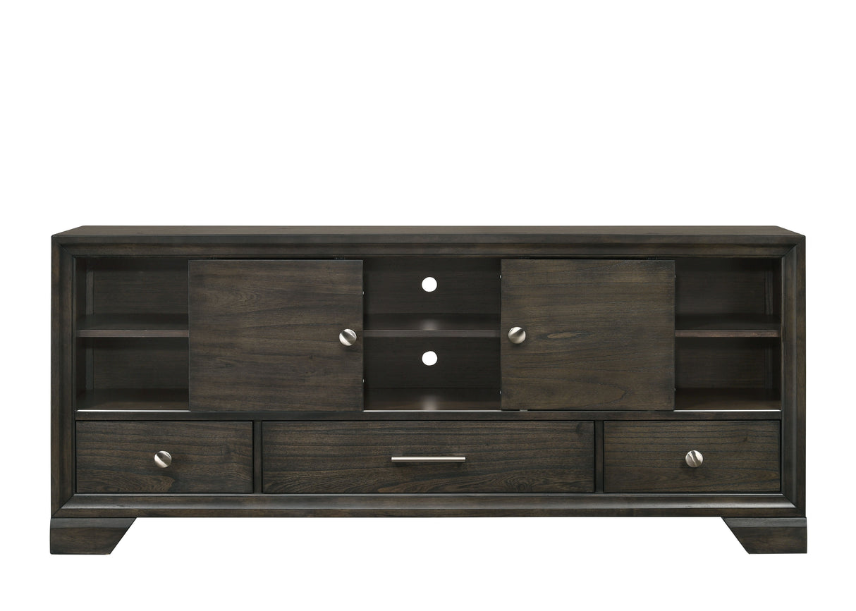 Jaymes - TV Stand - Gray by Crown Mark | Bel Furniture